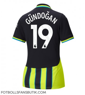 Manchester City Ilkay Gundogan #19 Replika Bortatröja Damer 2024-25 Kortärmad